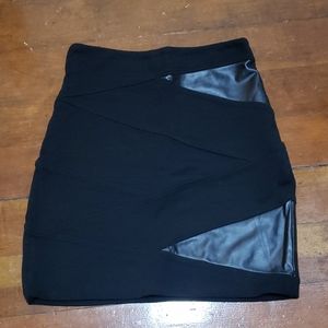 Black aritzia miniskirt